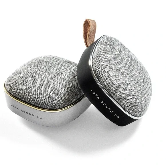 Portable Bluetooth Speaker from LSTN Sound Co., Wanderlust in White, new - Picture 4 of 10